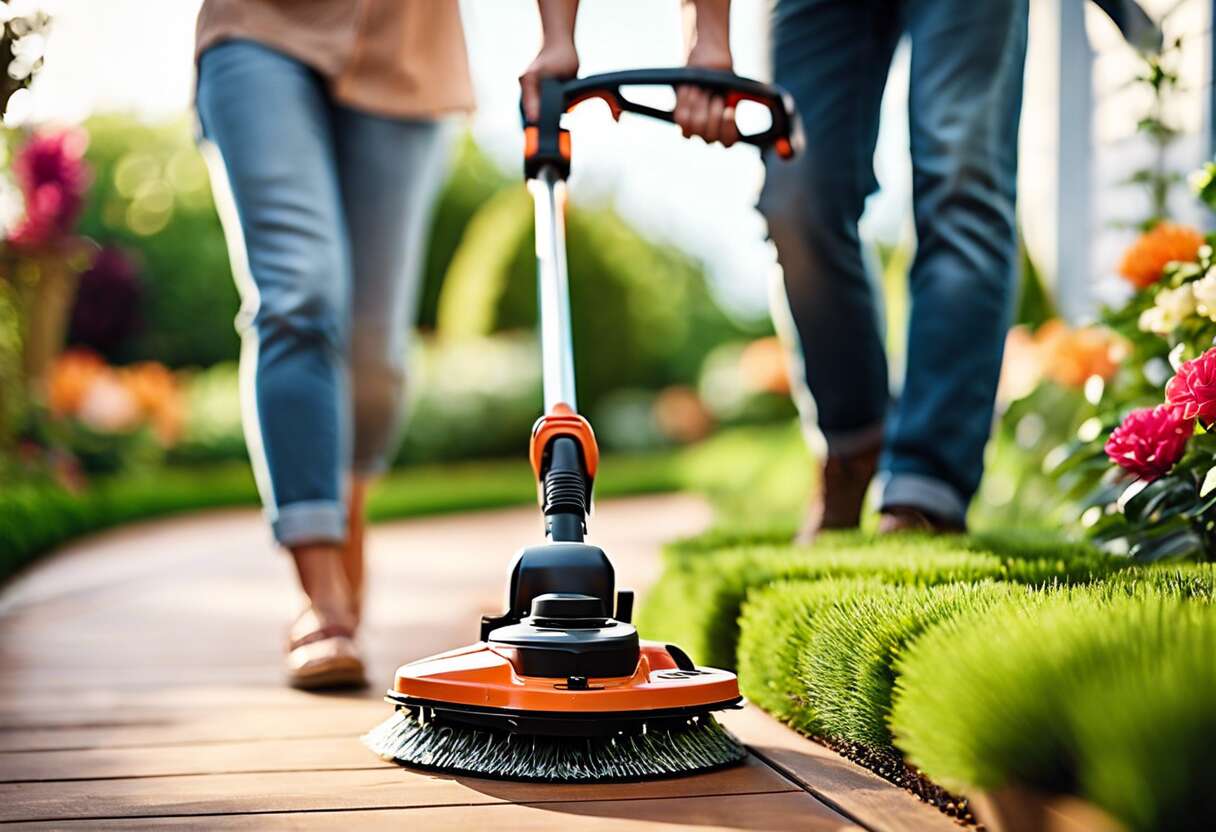 "découvrez le meilleur coupe-bordures de 2023 : transformez votre jardin sans effort ! "