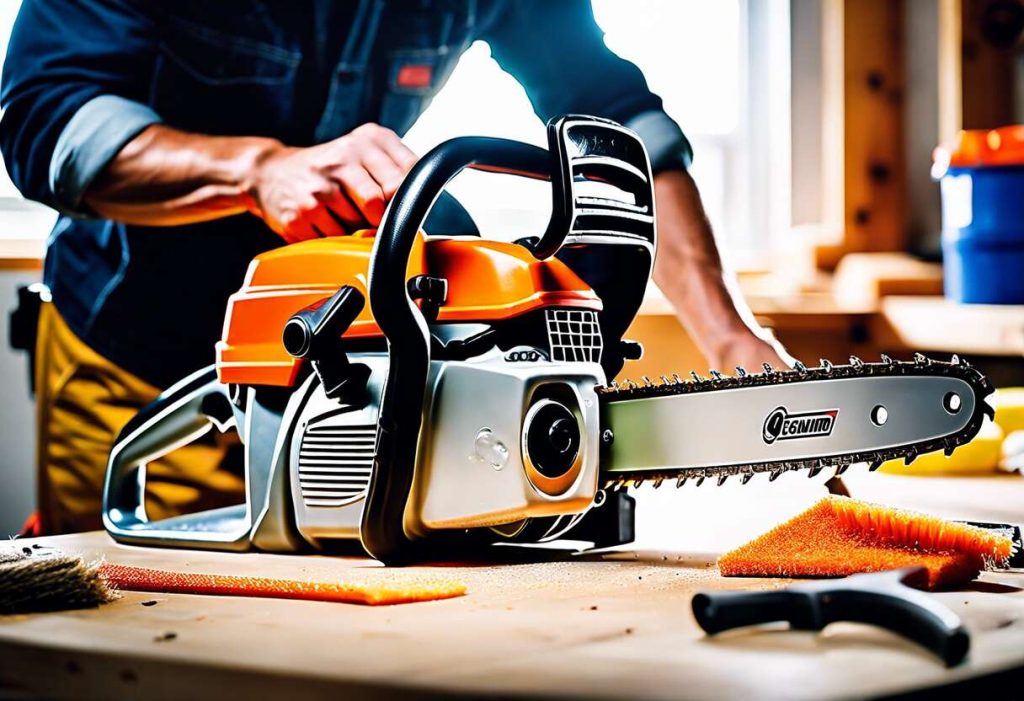 Comment nettoyer une tronçonneuse : conseils et astuces pratiques