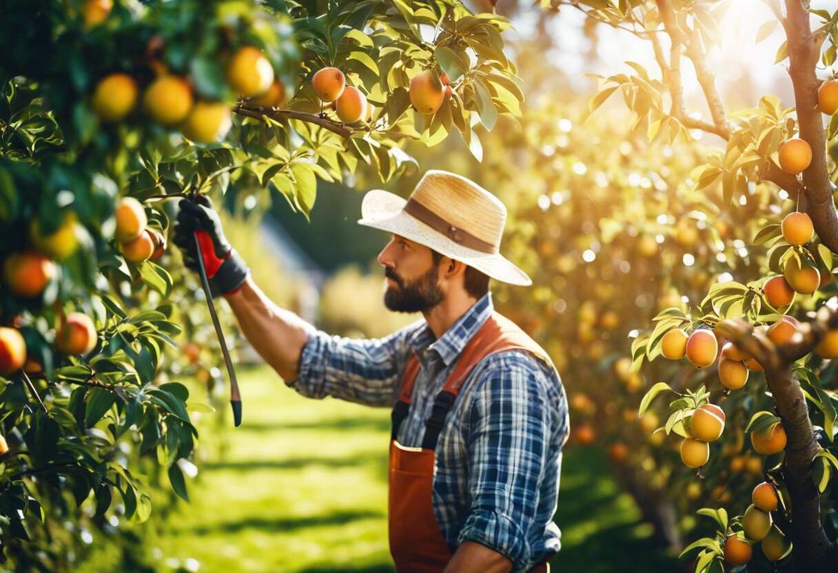 Taille d’arbre fruitier : conseils pour un entretien optimal des arbres et haies