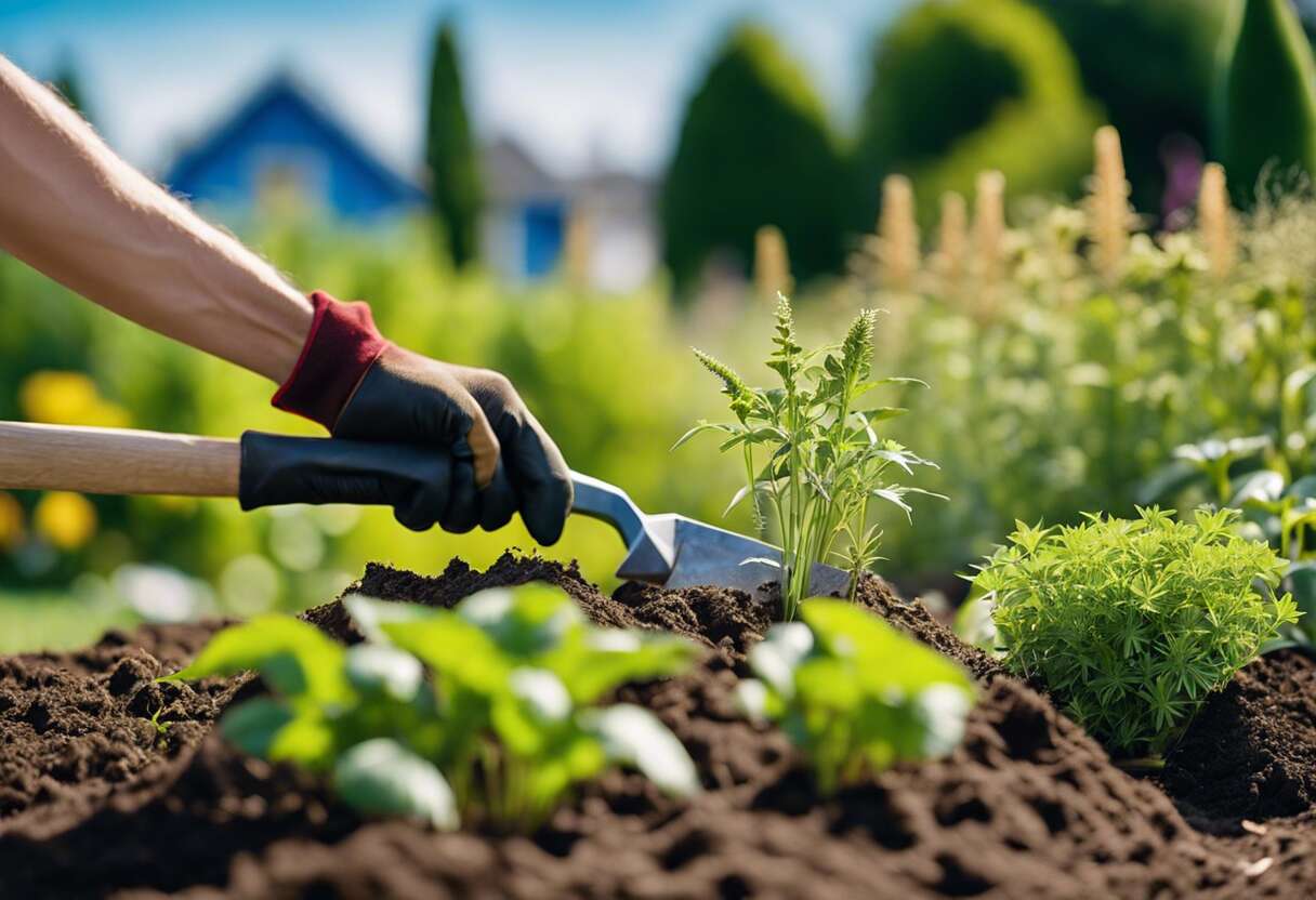 Comment enlever les mauvaises herbes efficacement de votre jardin ?