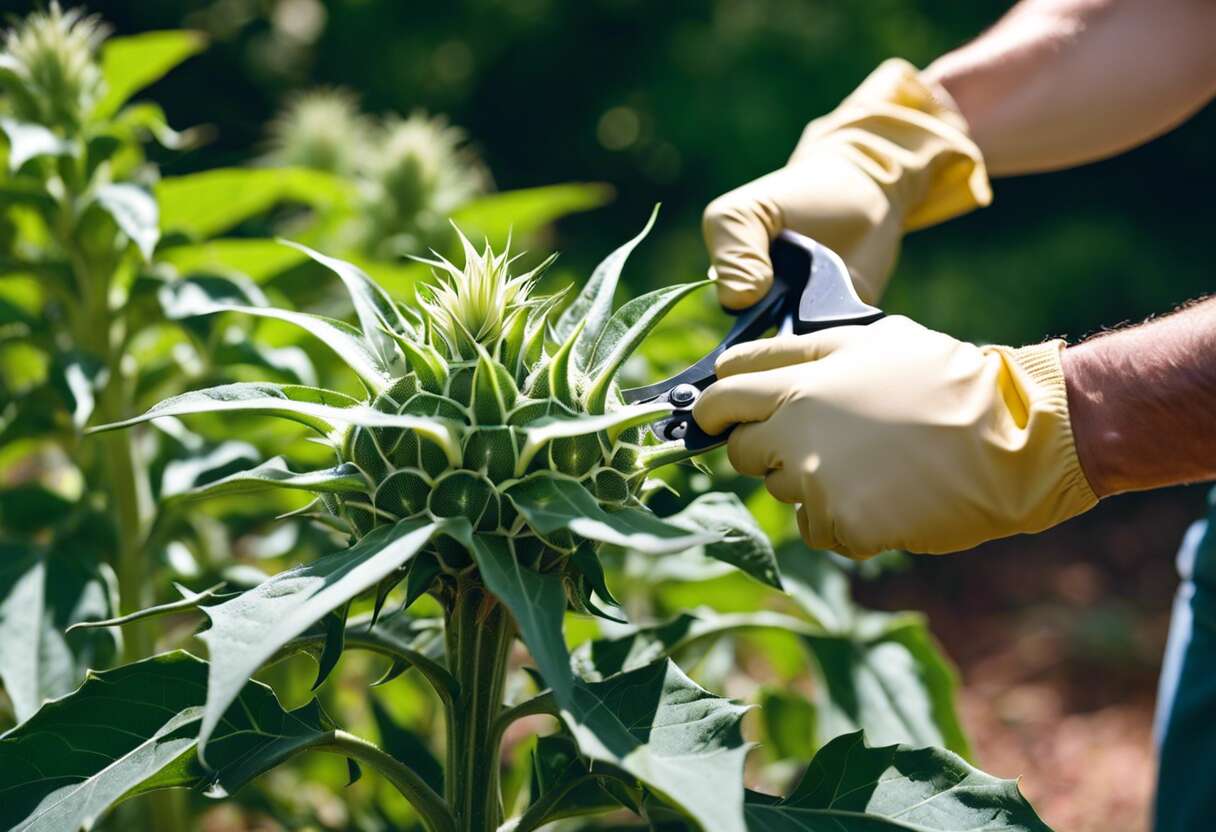 Comment éliminer le datura stramoine : astuces et conseils efficaces