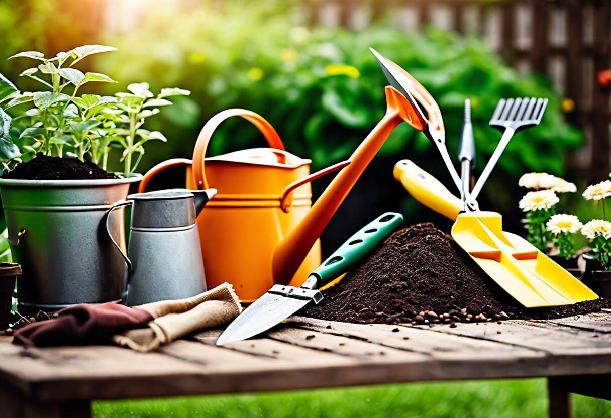 Les indispensables pour débuter au jardin : sélection d'outils essentiels