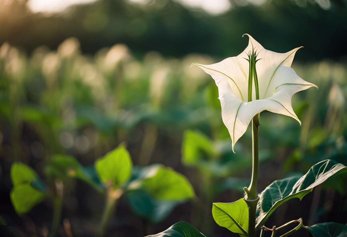 Surveillance et mesures post-élimination pour empêcher le retour du datura