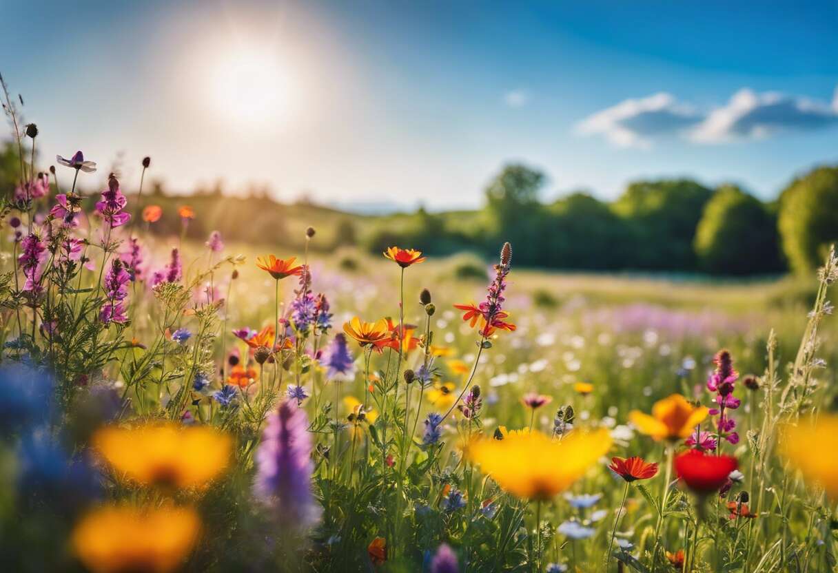 Comment entretenir une prairie fleurie : astuces et conseils pratiques