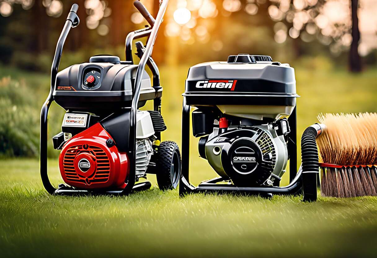 Choix de l'essence pour débroussailleuse : moteur 2 temps ou 4 temps ?