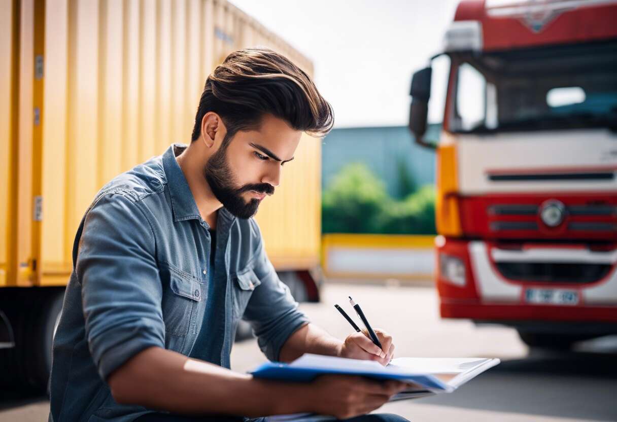 Le déroulement de l’examen du permis be pour les ensembles supérieurs à 4250 kg