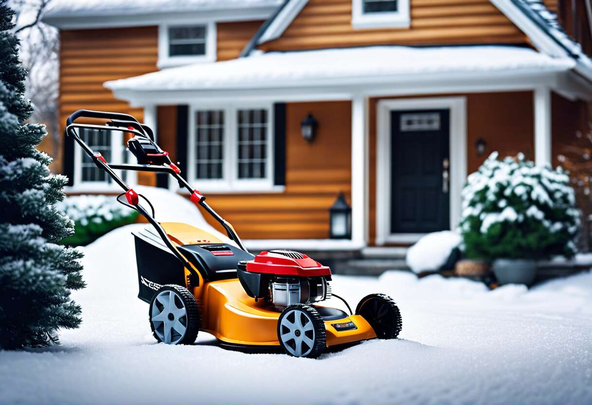 Entretien spécifique des tondeuses électriques et sans fil pour l'hiver