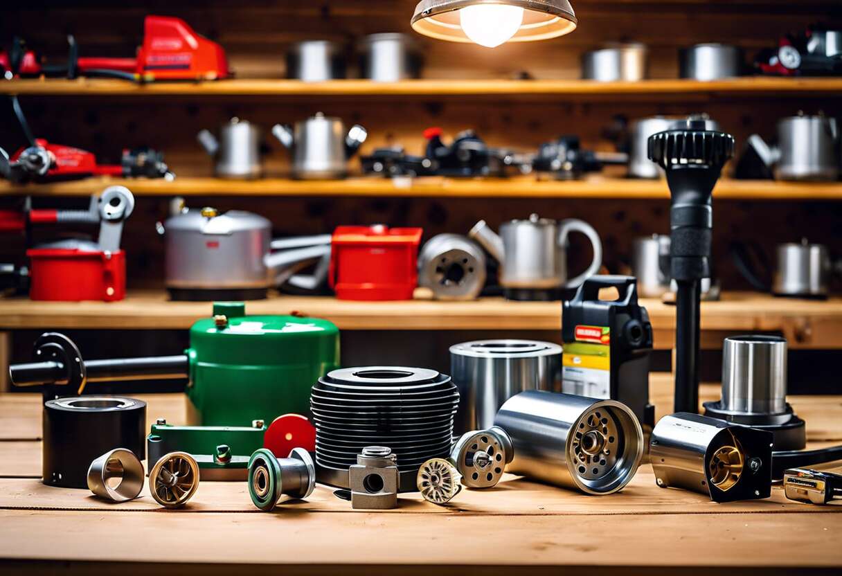 Choix entre pièce d'origine et pièce adaptable pour votre matériel