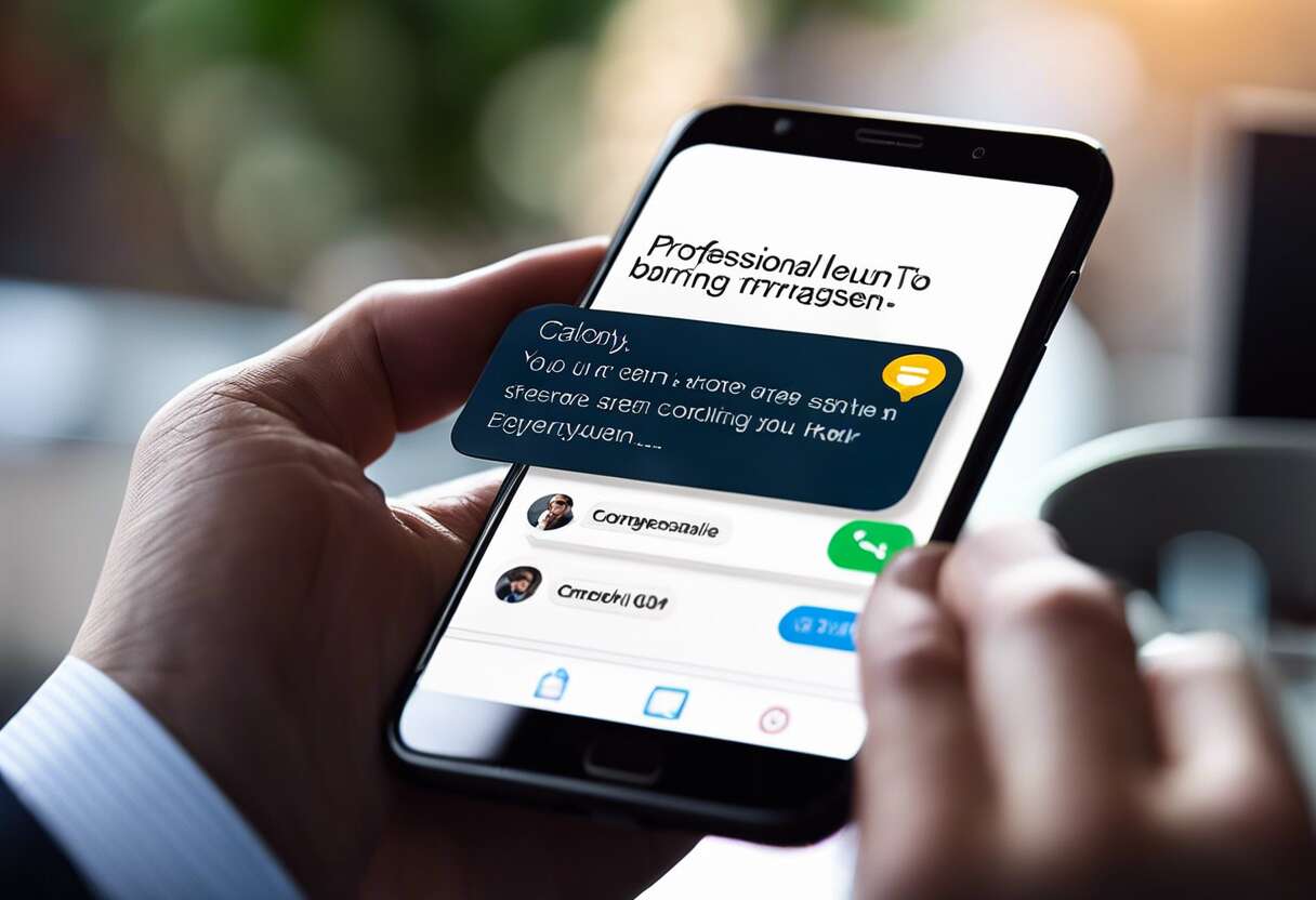 Fondements d'une communication percutante : les sms au service de l'entreprise