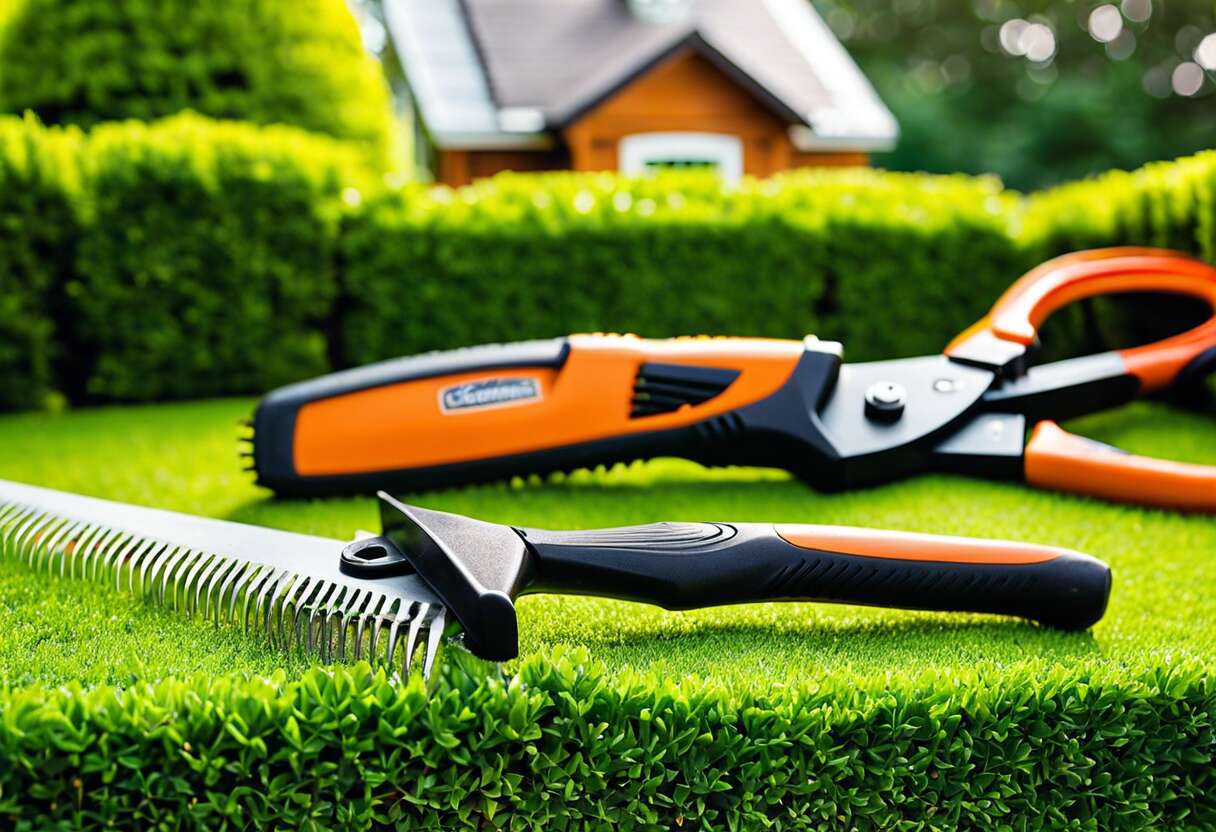 Sélectionner les bons outils pour un entretien efficace des haies