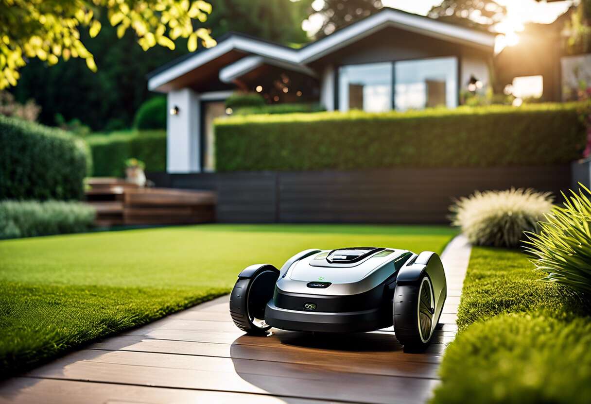 Connectivité et innovation : les fonctions avancées des robots tondeuses