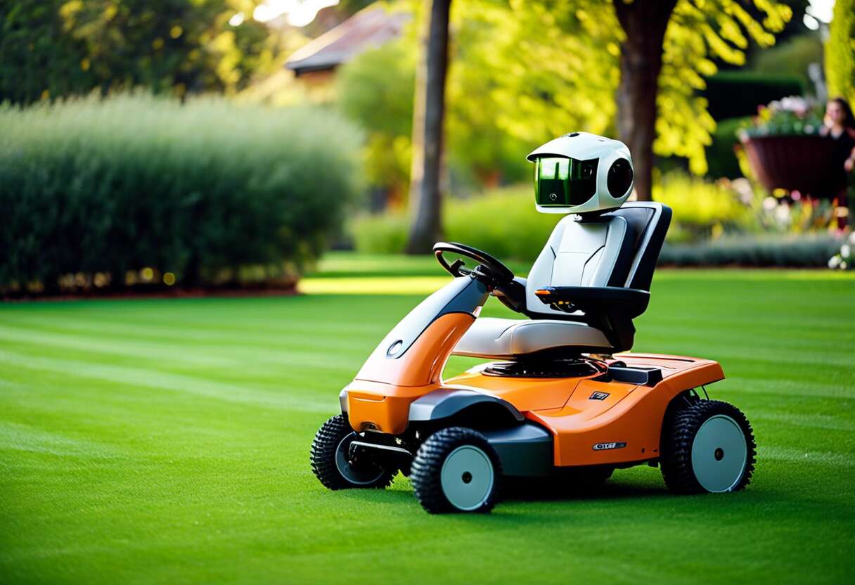 Robot tondeuse pour grande surface : guide d'achat et comparatif 2024
