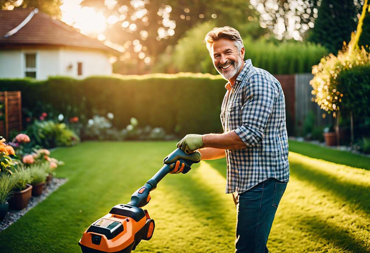 Outils électriques sans fil : liberté et efficacité au jardin