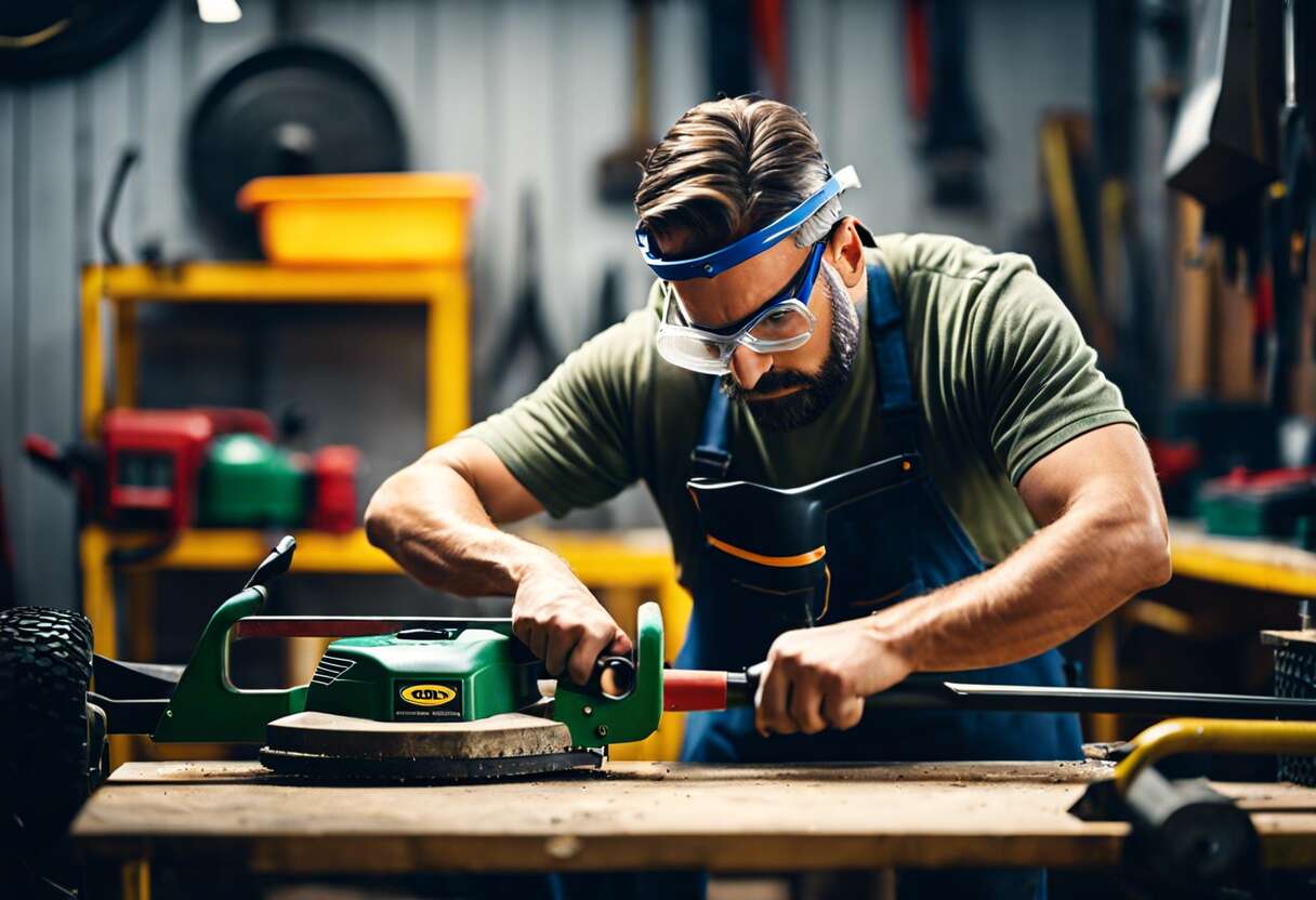 Préparation et sécurité : les précautions à prendre avant l'affûtage