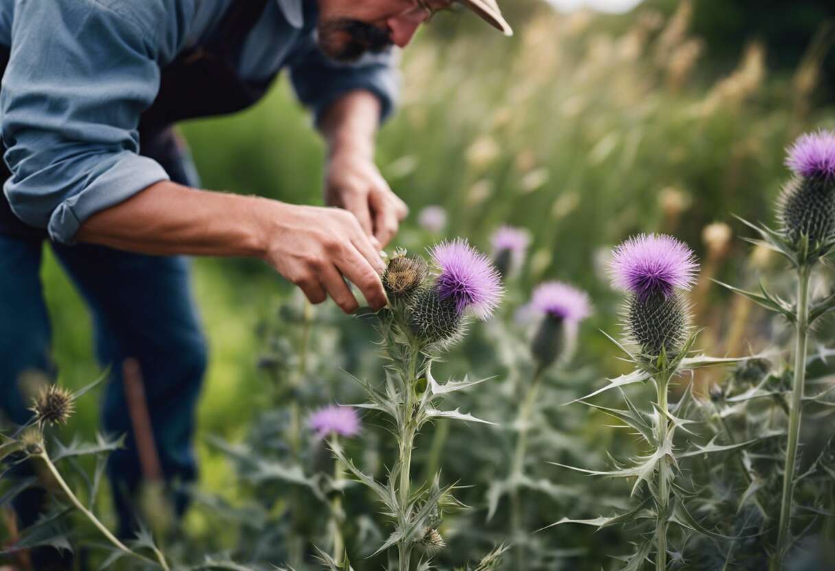 Comment se débarrasser des chardons efficacement dans votre jardin ?