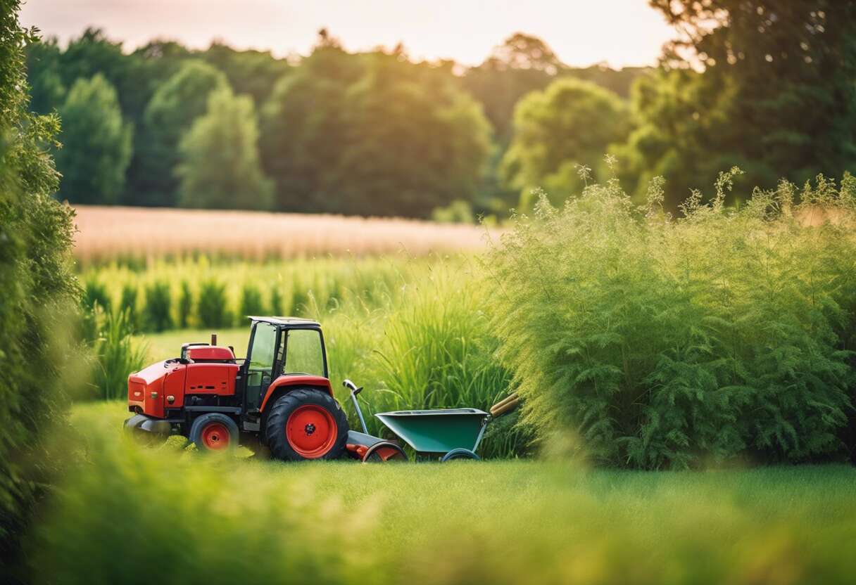 Entretien de friches : quels équipements choisir pour un terrain impeccable ?