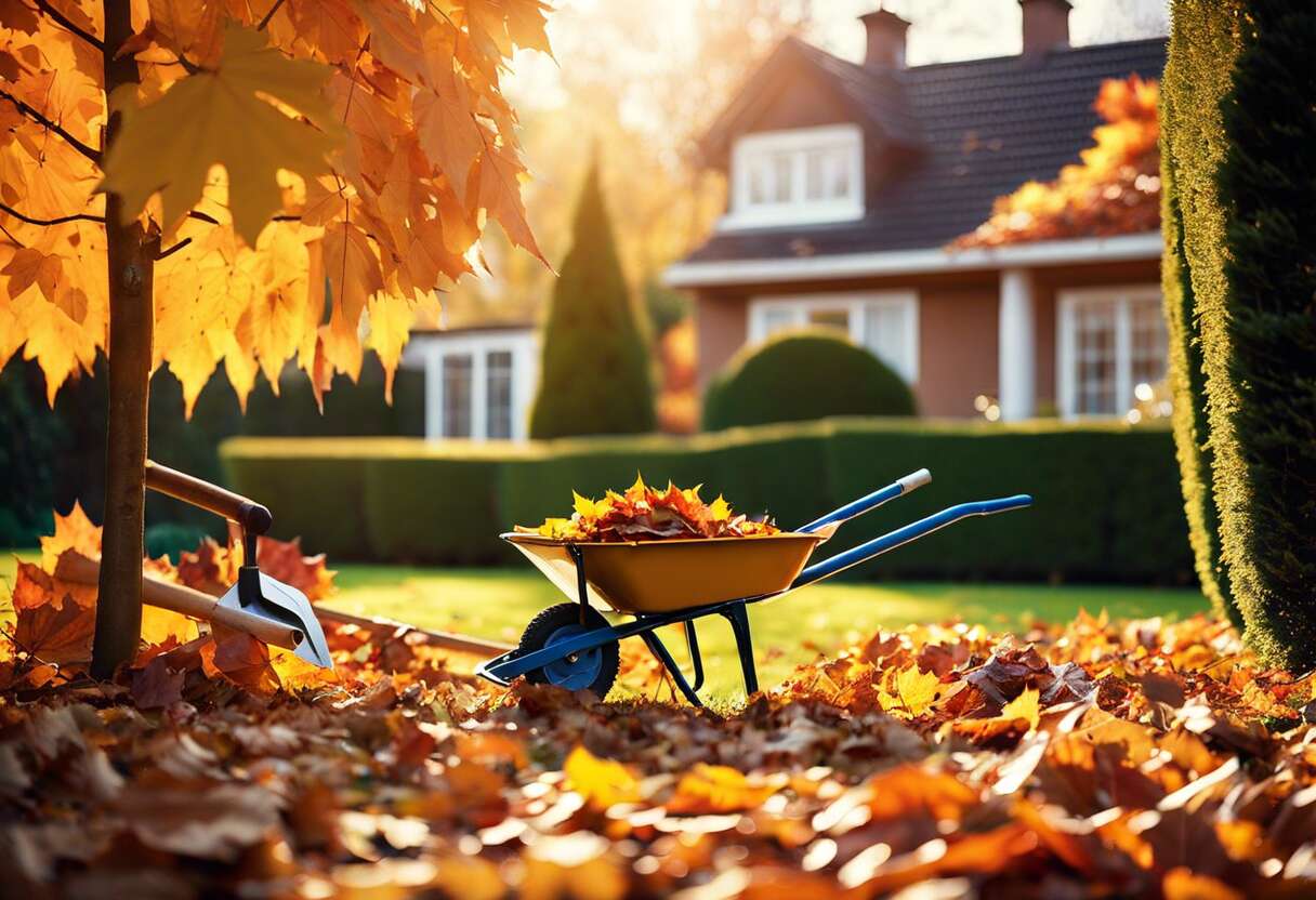 Ramassage des feuilles mortes : conseils pour l'entretien de vos arbres et haies