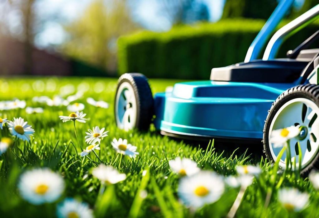 Première tonte de l'année : conseils et astuces pour un jardin parfait