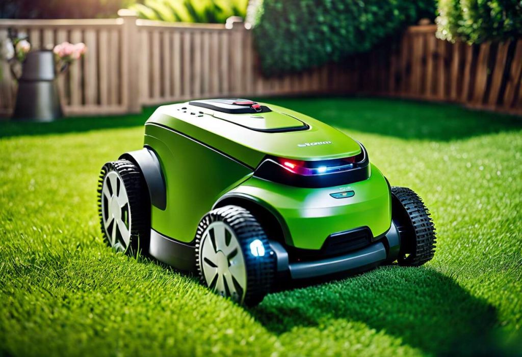 Robot tondeuse pour terrain en pente : guide d'achat et conseils
