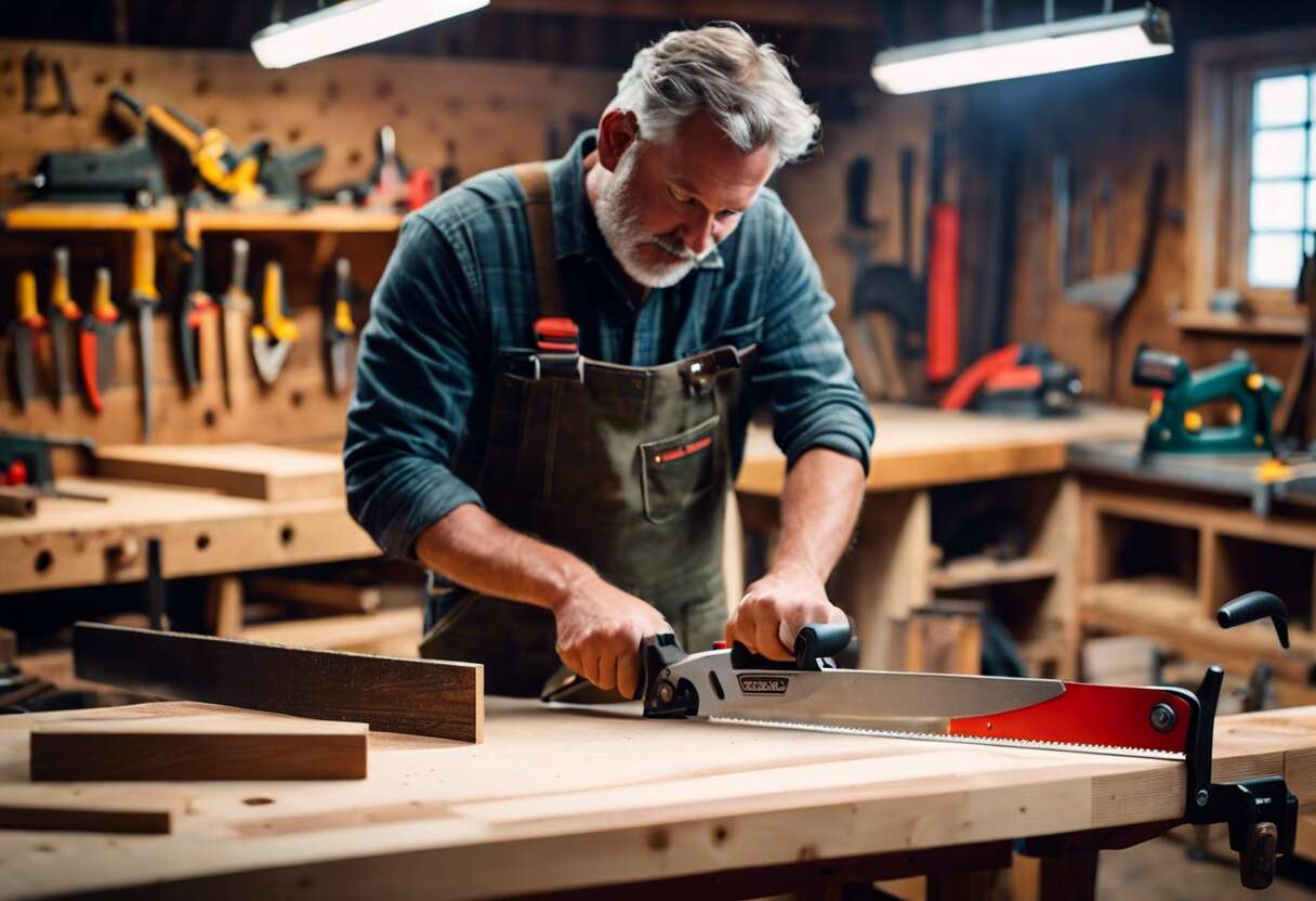 Scie à bois : les 3 types essentiels et leurs utilisations