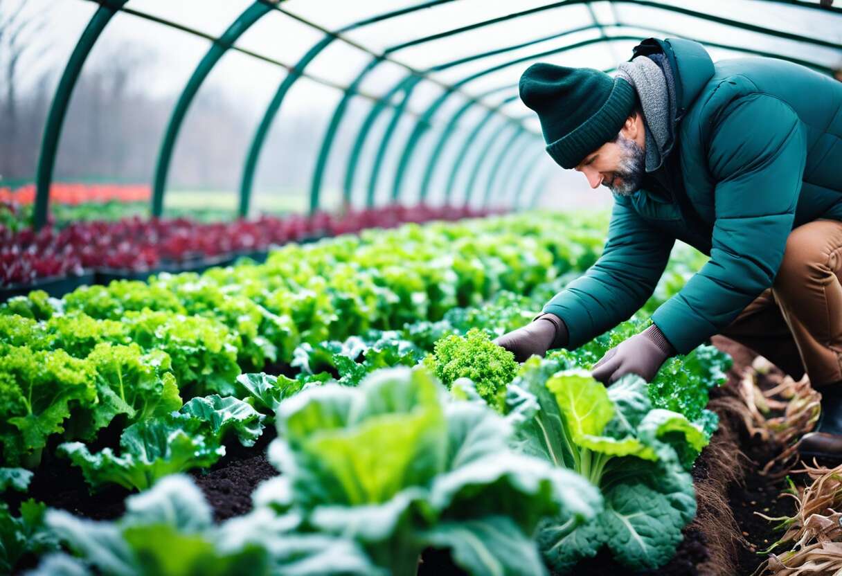 le potager d'hiver : conseils et astuces
