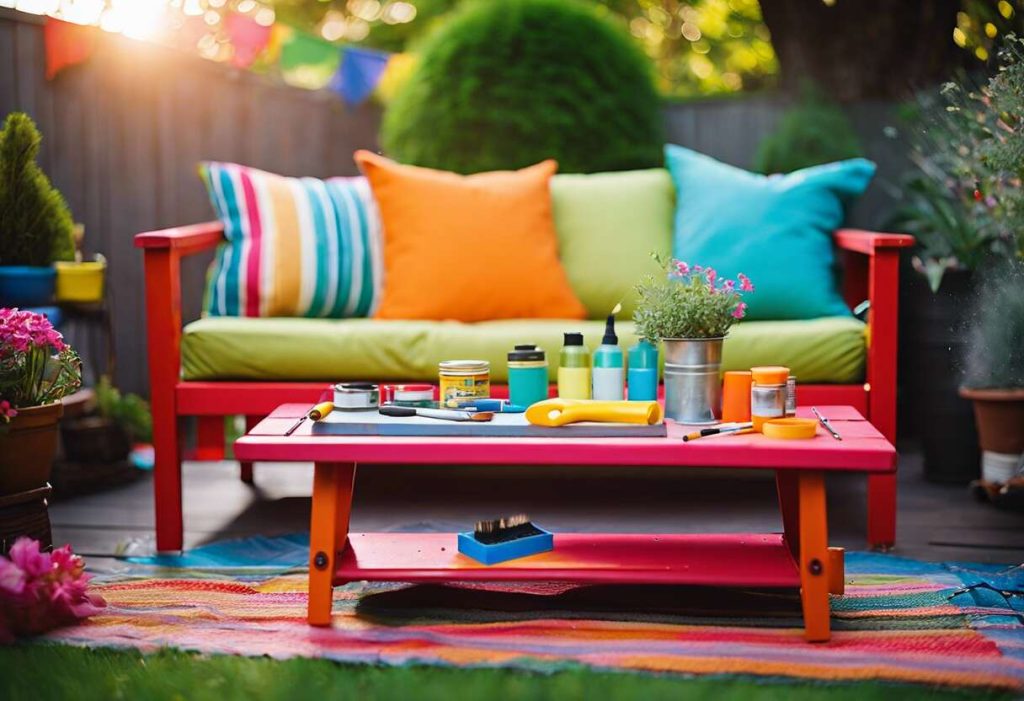 Quelles couleurs choisir pour réveiller votre salon de jardin