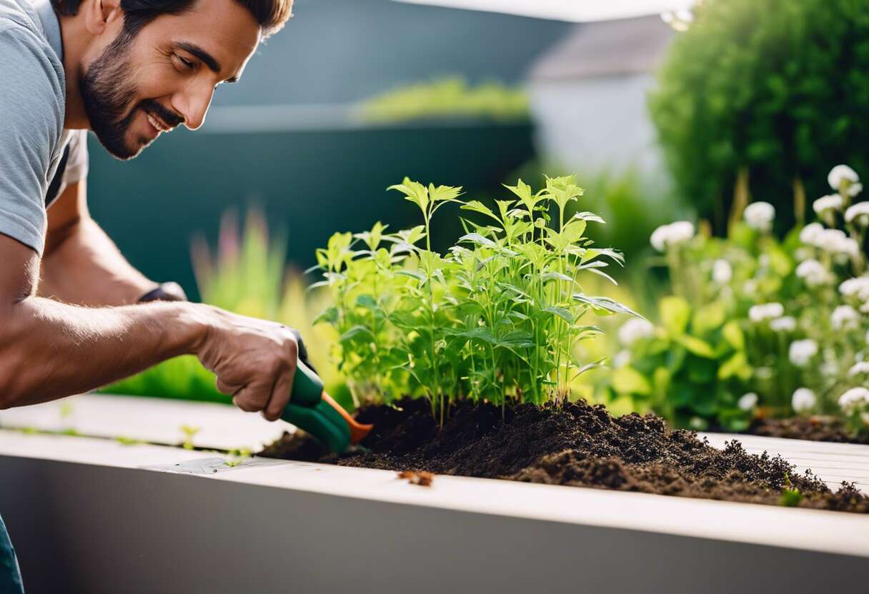 Comment désherber les terrasses et balcons efficacement