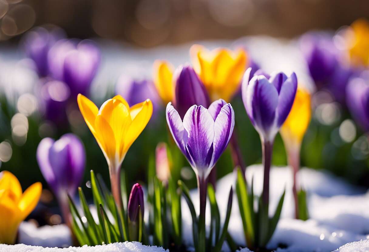 Quelles fleurs planter à la fin de l'hiver ?