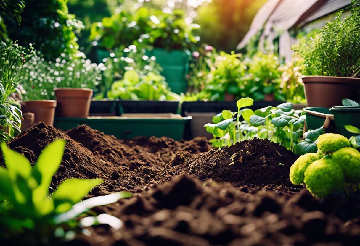 Utilisation du compost mûr : enrichir son jardin naturellement Utilisation du compost mûr : enrichir son jardin naturellement