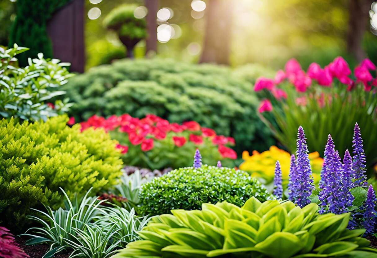 Harmoniser votre jardin : associations et compositions avec des couvre-sols