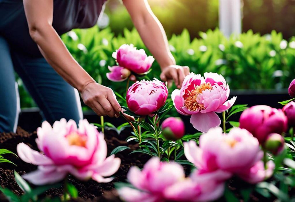 Comment bien planter les pivoines