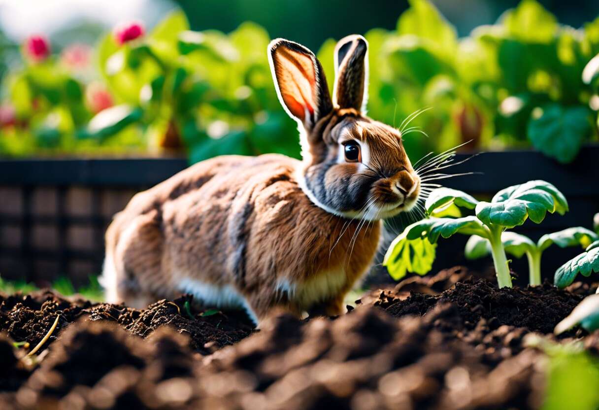 Les avantages et l'utilisation du fumier de lapin au potager