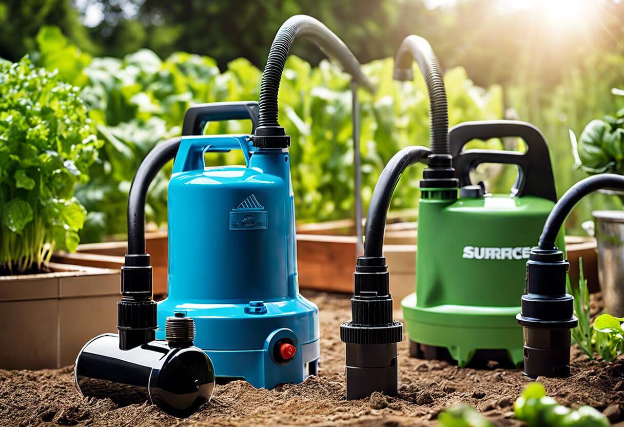 Choisir entre pompe de surface et pompe submersible : avantages et inconvénients Choisir entre pompe de surface et pompe submersible : avantages et inconvénients