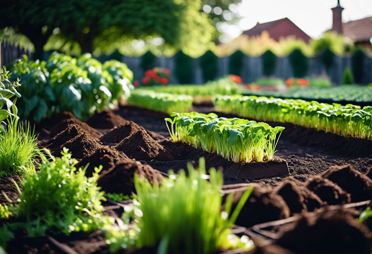 L'intérêt du paillage avec les tontes de pelouse