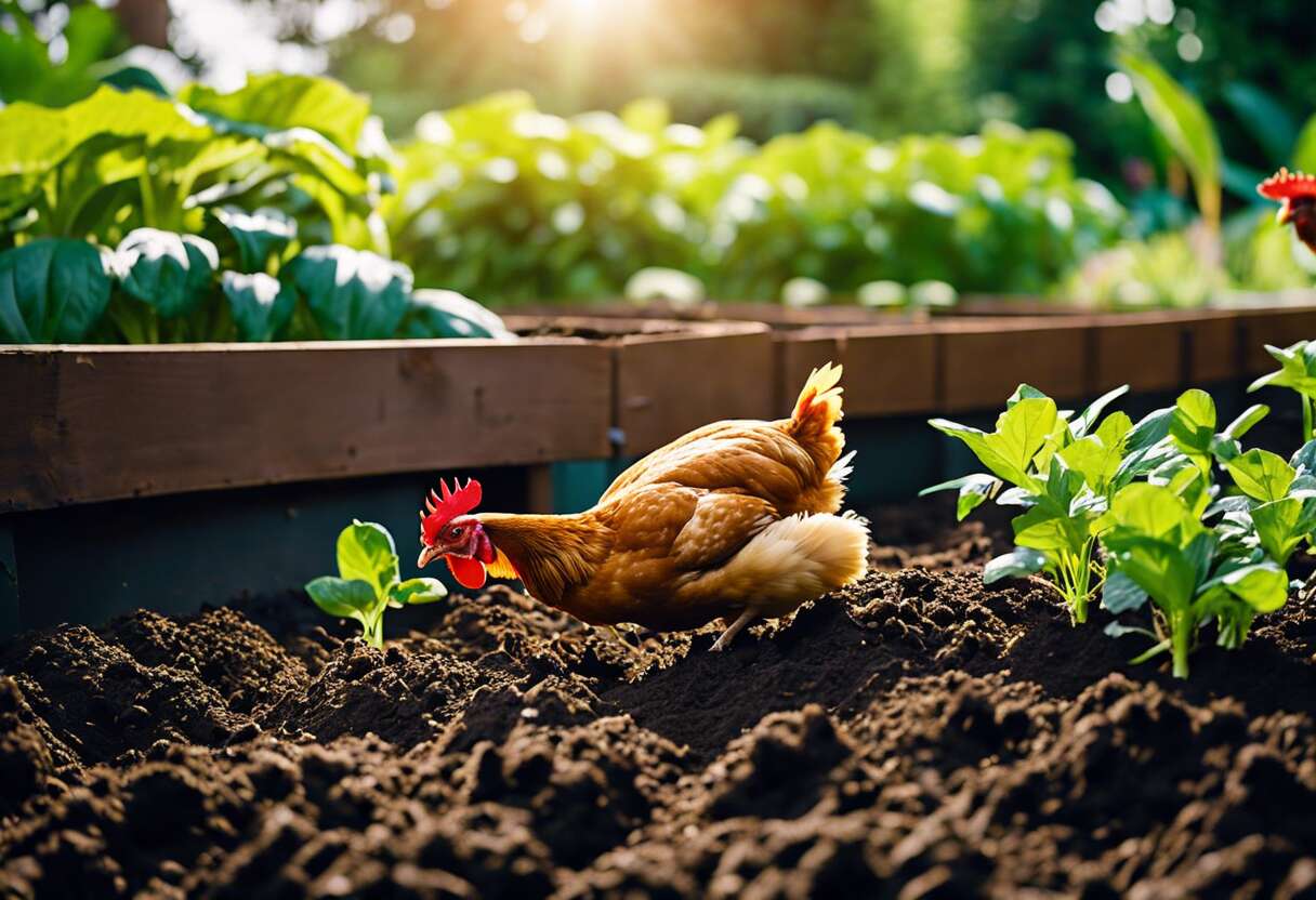 Les bienfaits des fientes de poules au potager Les bienfaits des fientes de poules au potager
