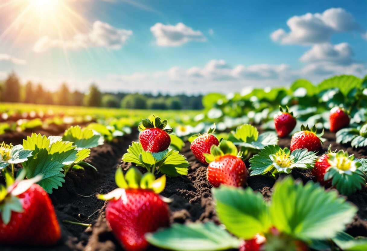 Réussir la création et la plantation de sa fraiseraie
