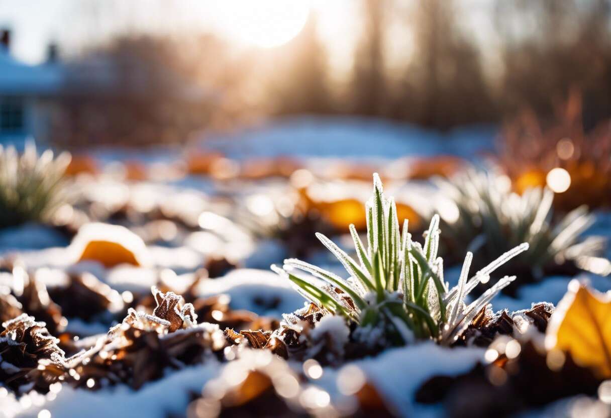 Paillage du potager en hiver : avantages et inconvénients