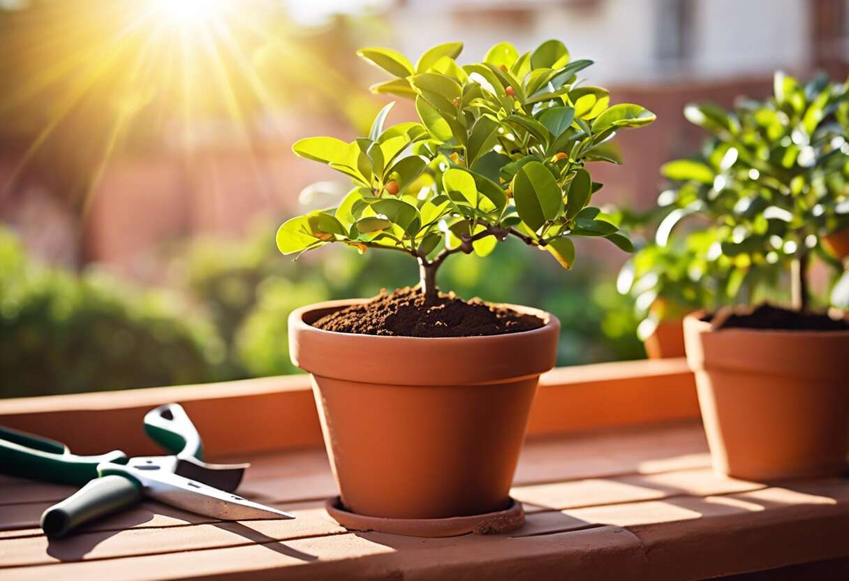 Préparation et plantation : les bases d'une culture réussie en pot