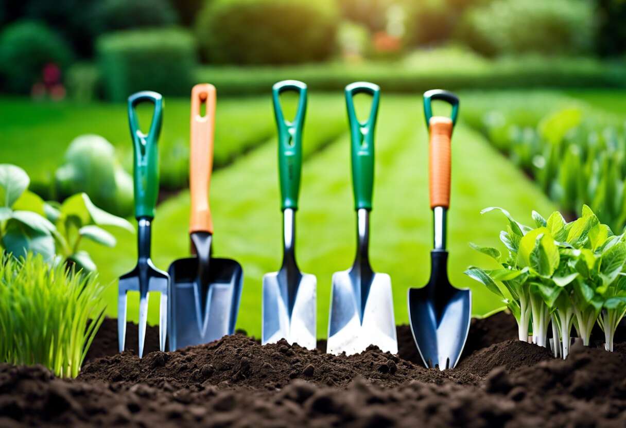 Les meilleurs outils pour creuser la terre du jardin