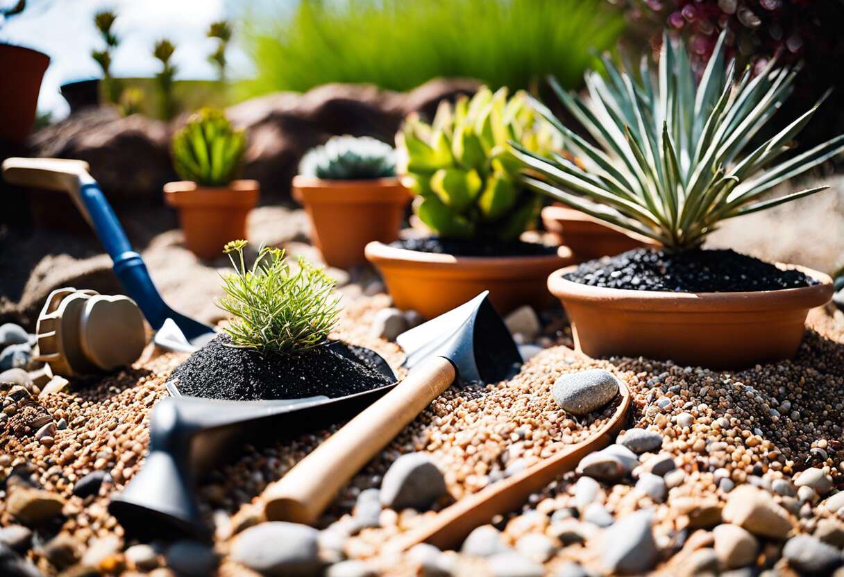 Comment créer un jardin sec ?