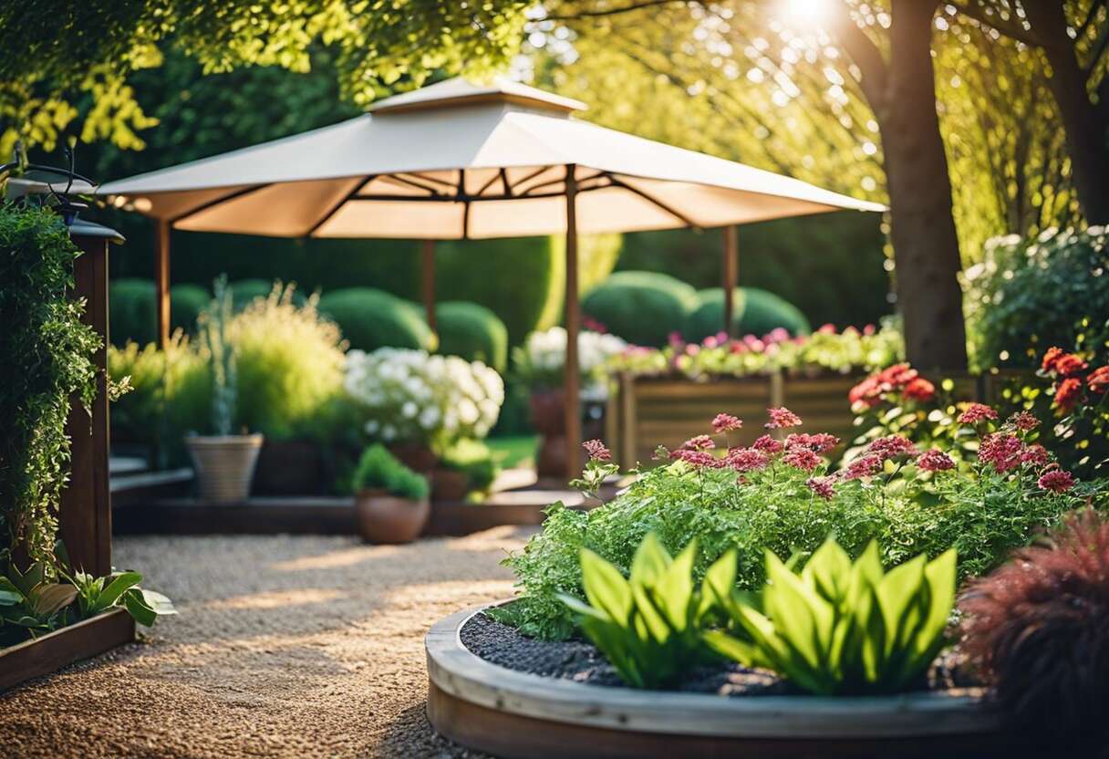Création de zones d'ombre : protéger les plantes sensibles Création de zones d'ombre : protéger les plantes sensibles