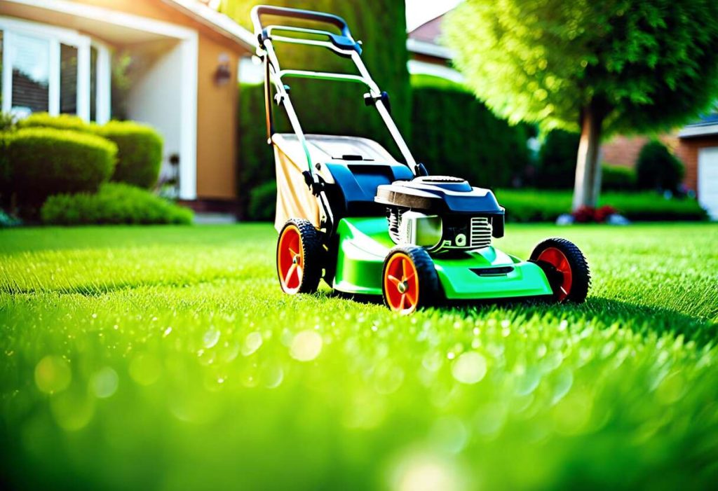 Comment bien tondre et ramasser le gazon