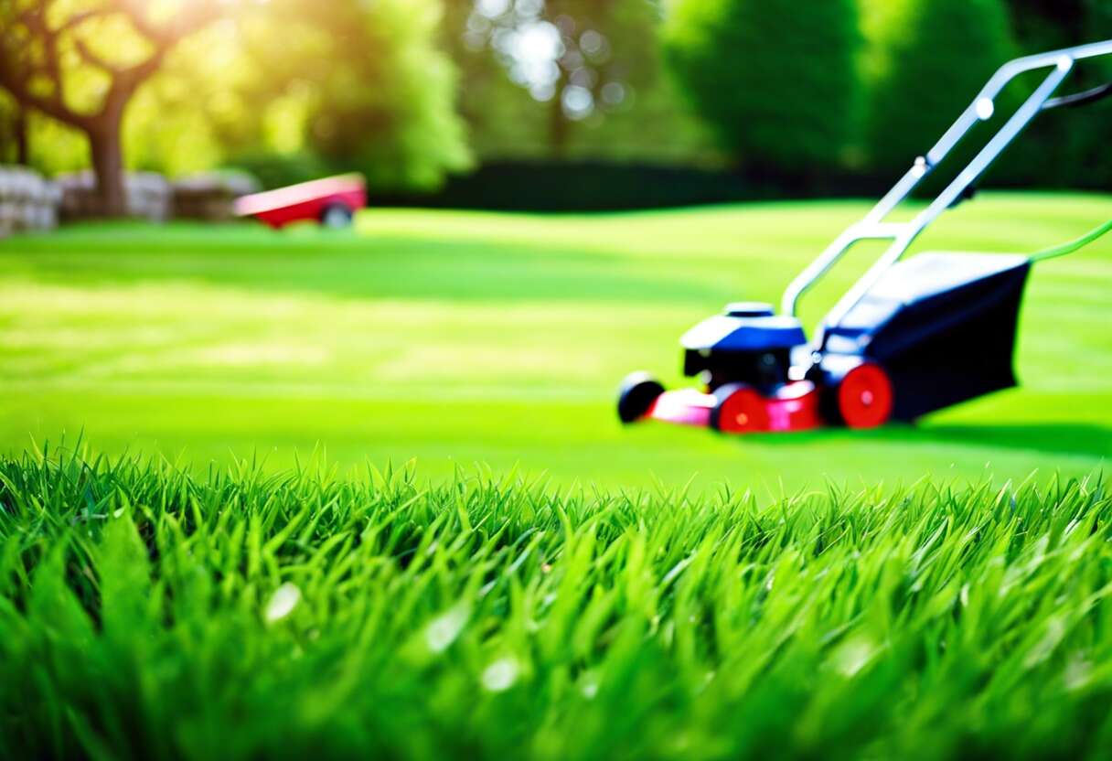 Techniques de tonte pour un ramassage efficace