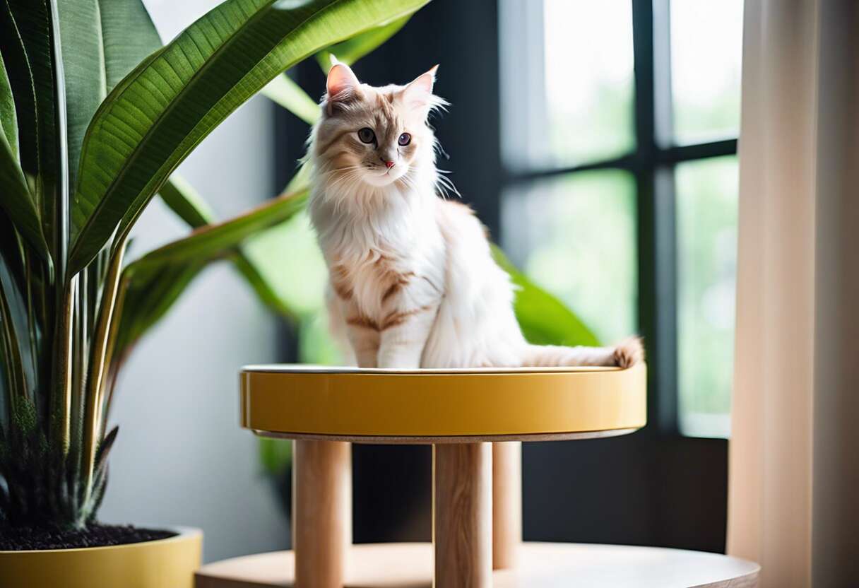 5 arbres à chat design pour votre intérieur