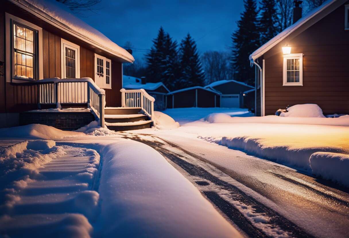 3 étapes pour entretenir vos allées en hiver