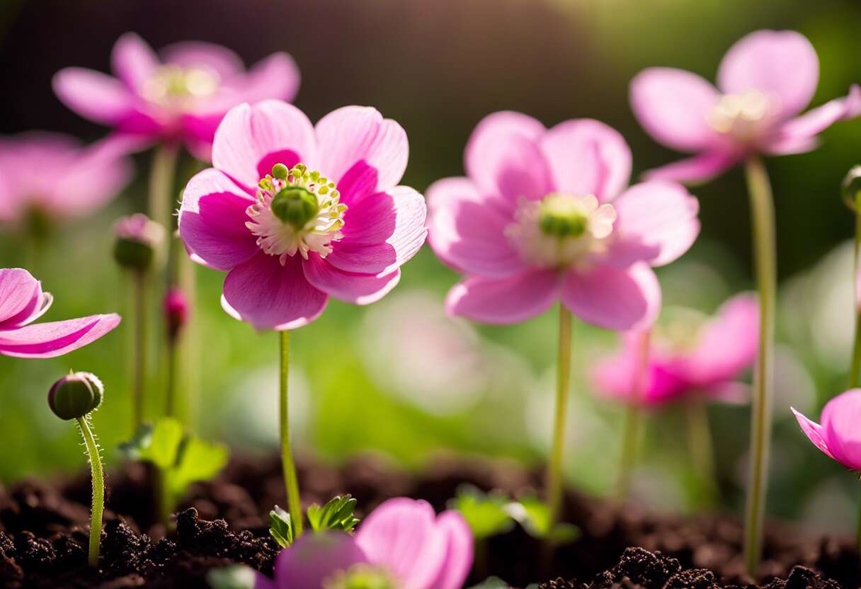 Comment planter l'anémone du Japon
