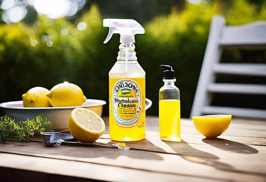 Comment nettoyer une table de jardin