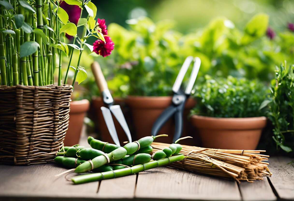 Comment tuteurer les petits pois ?