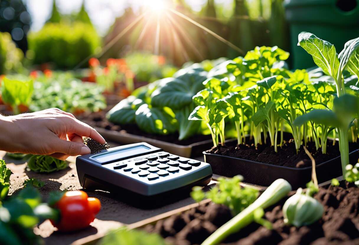 Comment calculer la quantité d'engrais pour le potager