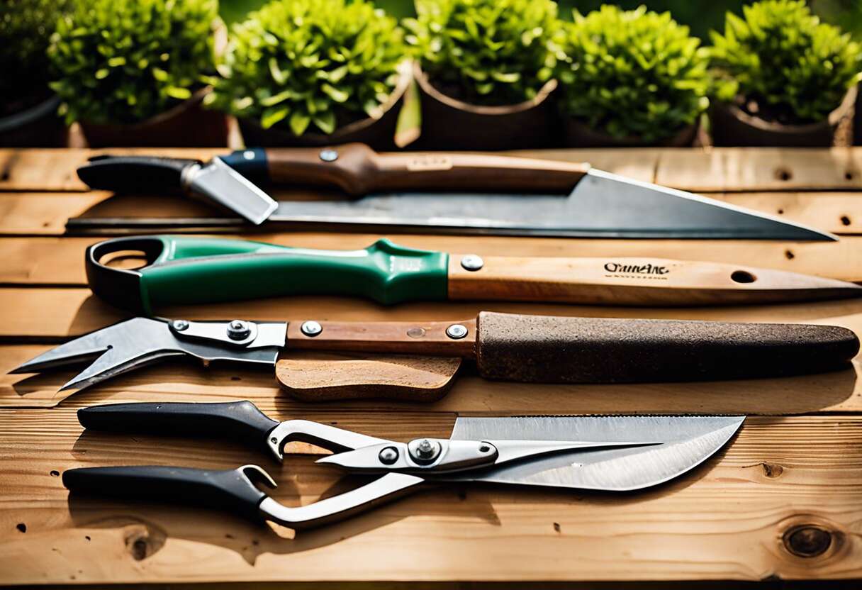 Entretien spécifique des outils coupants : mode d'emploi